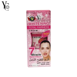 YC Total Fairness 7 Miracle Cream 50ml-PACK OF 5