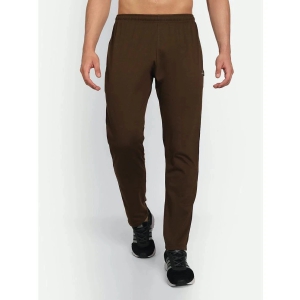 Zeffit - Coffee Cotton Blend Mens Trackpants ( Pack of 1 ) - None