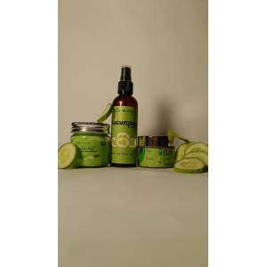 Cucumber combo (Moisturizing Cream+Scrub+Toner) - GreenOven