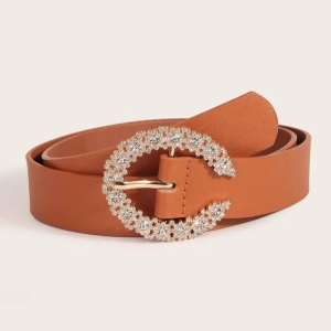 HC Diamond Tan Belt-28