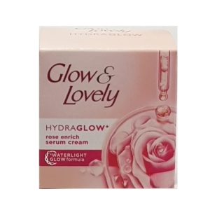 GLOW AND LOVELY HYDRA GLOW ROSE ENRICH SERUM FACE CREAM 25g8901030915208