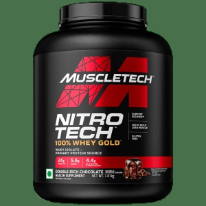 Muscletech™ Nitro-Tech™ 100% Whey Gold-1.8 KG / Double Rich Chocolate