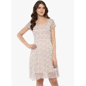 PORSORTE Polka Dot Dress-M / PINK