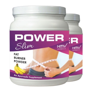 HMV Herbals Power Slim Fat Cutter Herbal Banana Powder 200 gm Pack Of 2