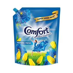 Comfort Morning Fresh Fabric Conditioner Pouch, 2 ltr | SUPER SAVER PACK |