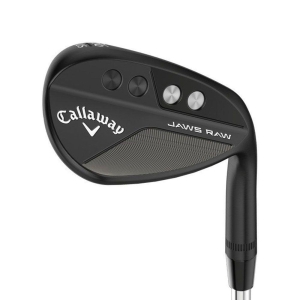 Callaway Jaws Raw Black Plasma Steel Wedge-Right / 60| 12 Bounce / True Temper Dynamic Gold Spinner 115 Steel (115gm)