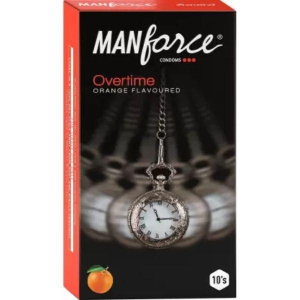 Manforce Overtime Orange 3 Condoms