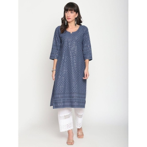 queenley-blue-cotton-womens-straight-kurti-pack-of-1-3xl