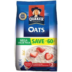 QUAKER OATS 2KG (4 PACKS* 500GM EACH)