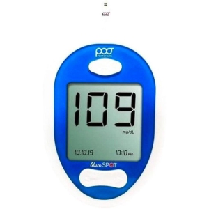 POCT - 100 Lancet with 25 Sugar Test Strips & Glucometer Expiry March 2024