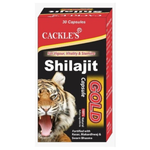 Cackle's Shilajit Gold Capsule 30 no.s Pack Of 1
