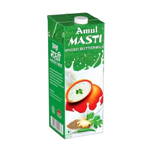 Amul Masti Spiced Butter Milk Tetra, 1L