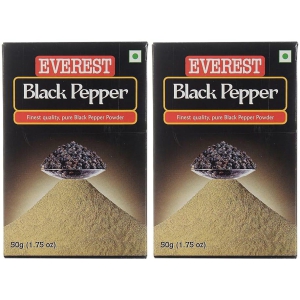 Everest Spices | Black Pepper Powder | Kali Mirch Powder |100 Gm Each | Pack of 2| 200 Gm Pack