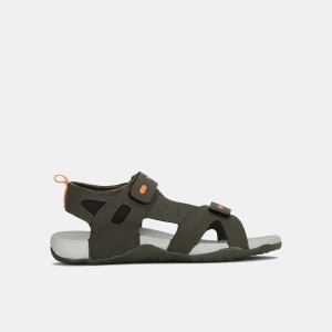 Power Olive Sporty Sandal For Men OLIVE size 7