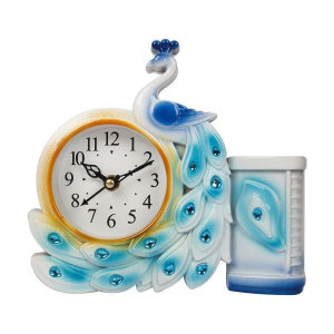 Sigaram Analog Plastic Table Clock - Pack of 1