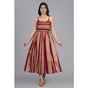 sipet-maroon-rayon-womens-fit-flare-dress-pack-of-1-none