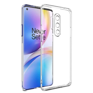 OnePlus 8 Pro Back Cover Case Camera Protection Transparent