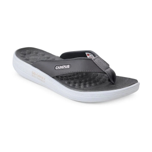 Campus - Grey Melange Womens Thong Flip Flop - None