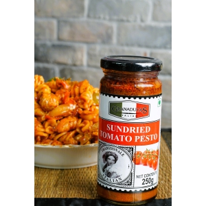 SUNDRIED TOMATO PESTO 250g-GLASS