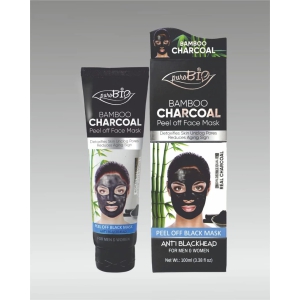 Purobio Bamboo Charcoal Peel Off Face Mask - 100 ml