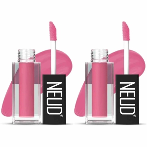 NEUD Matte Liquid Lipstick Supple Candy with Jojoba Oil, Vitamin E and Almond Oil - Smudge Proof 12-hour Stay Formula with Free Lip Gloss