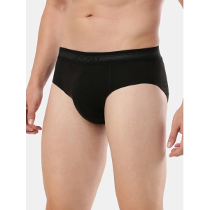 Jockey Men Super Combed Cotton Solid Brief 1010 Black Pack Of 2