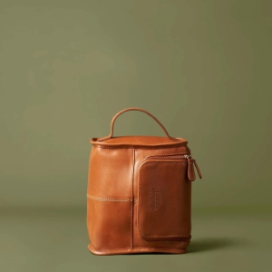 Elysian Wash bag-Tan