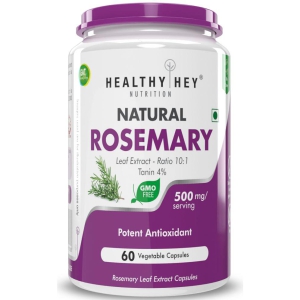 HEALTHYHEY NUTRITION Natural Rosemary Leaf Extract 60 Capsule 500 mg