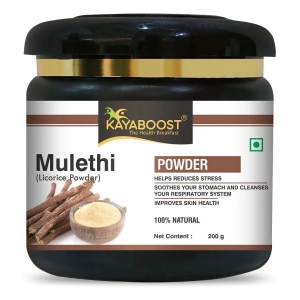 KAYABOOST Mulethi Powder For Body, Skin, Face and Hair, Skin Whitening (200 g)