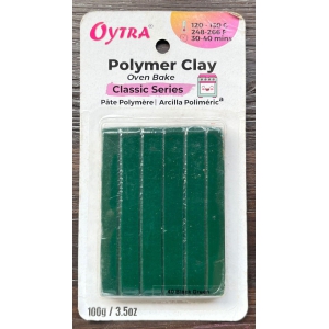 Polymer Clay Oven Bake Classic Series Black Green 40