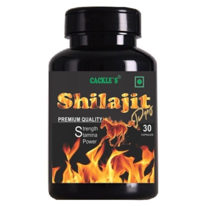 Cackle's Shilajit Pro Herbal (Ayurvedic) Capsule 30 no.s