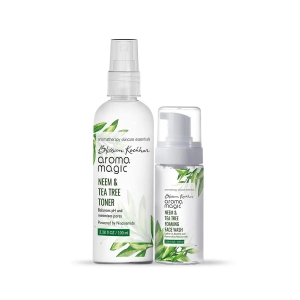 Anti Pimple Foam Face Wash & Toner Combo-Neem & Tea Tree