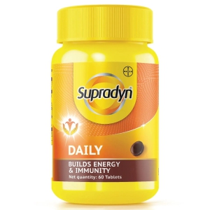 Supradyn Daily Multivitamin Tablet for Men & Women - 60 multivitamin tablet 60 Tablets x Pack of 1