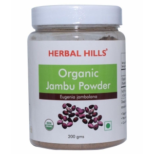 Herbal Hills Organic Jambu Powder 200 gm Pack of 2