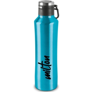 Milton Gulp 1100 Thermosteel 24 Hours Hot or Cold Water Bottle, 940 ml, 1 Piece, Blue - Blue