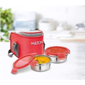 milton-cube-2-lunch-box-300-ml-set-of-2-blue-red-stainless-steel