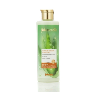 fabessentials-aloe-vera-avocado-conditioner-hydration-boosting-frizz-control-replenishes-dull-lifeless-strands-restores-hydration-protects-against-humidity-250-ml