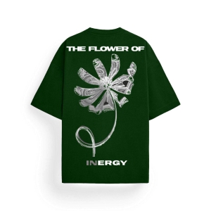 Oversized Tshirt - Flower Of INergy-XS