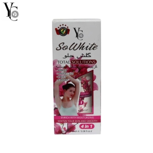 YC SO WHITE Total Solution Cream 100ml-pack of 5