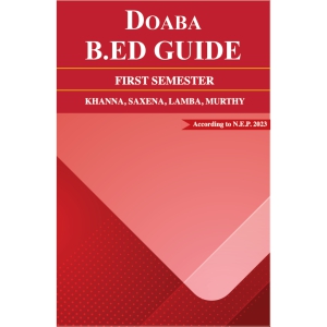 Doaba B.Ed Guide (First Semester)