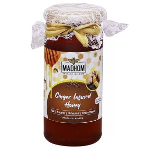 Madhom Ginger Infused Honey 350 Gms