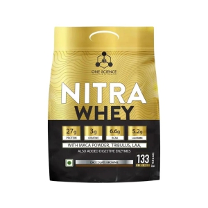 One Science Nitra Whey Protein-Chocolate Brownie / 10lb