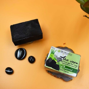 ALOEVERA GLYCERINE SOAP- CHARCOAL | 100gms