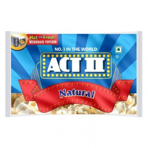 Act 2 Natural Microwave Popcorn 99g