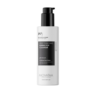 Movataa Deep Purifying Bubble Pop Cleanser | Clean & Brightens Skin | Exfoliating, Removes Dullness For Even Glowing Skin | Cleanser for Oily Skin | 100Ml