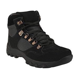 UniStar Black Hiking & Trekking Boot - None