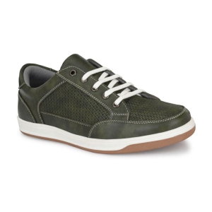 Leeport - Olive Mens Sneakers - None