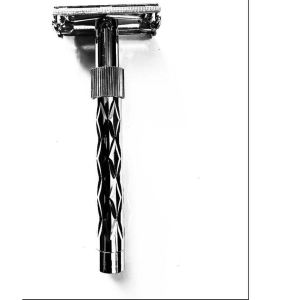 Romer-7 Viceroy DCX Twist to Open BRASS De safety Razor Safety Razor 1 Blade 1