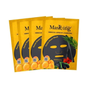 masking-diva-hibiscus-apricot-and-charcoal-face-sheet-mask-masks-125-ml-pack-of-4