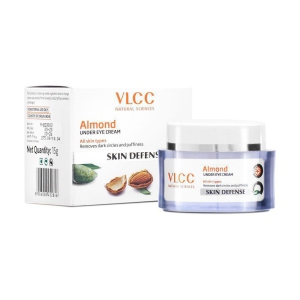 VLCC Almond Eye Cream, Removes Dark Circles and Puffiness, 15 gm